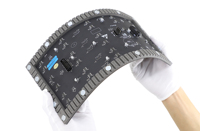 Panneau LED flexible personnalisé en couleur pleine pour intérieur, colonne cylindrique, écran LED souple, module d'affichage LED incurvé P1.875 P2 P2.5 P3