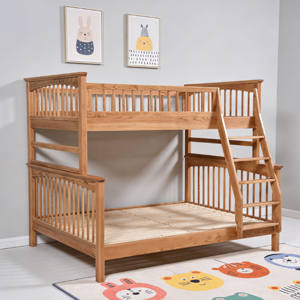 <b>Wooden</b> <b>Bunk</b> <b>Beds</b> Wood Bedroom Furniture Newest Style- Double <b>Bed</b> Adult <b>Wooden</b> Bedroom Sets <b>Solid</b> Pine Wood <b>Bunk</b> <b>Bed</b> - Product Image 5