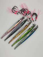Leurre de pêche Nobby Slim Metal Jig, plombé, pour eau salée, type cuillère, appât dur artificiel, pour pêche depuis le rivage
