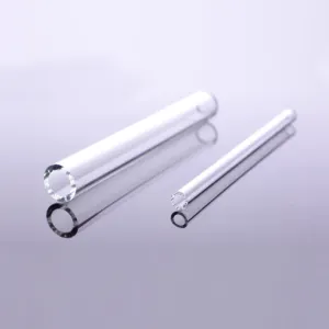 Tubo de vidrio de soplado en espiral, tubo de burbuja de vidrio transparente de borosilicato, hecho en China, venta al por mayor