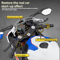 RC 2026 Nouveauté Moto Électrique Jouet Moulée sous Pression 1:6 sous Licence Officielle BMW S1000RR