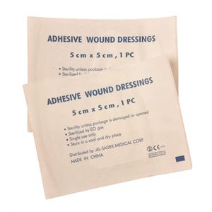 Pansement stérile absorbant pour plaies 6x8cm 10x10cm, pour premiers secours en montagne, logo personnalisé - Product Image 2