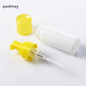 Best Design 40ml 50ml Cylinder Shape Foam Soap <b>Pump</b> <b>Bottle</b> with Screw Cap Skin Care Packaging - Product Image 6