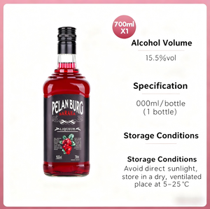 <span class=keywords><strong>Vodka</strong></span> de Arándano en Botella de Cristal Transparente de 700 ml, 15.5% de Alcohol, Venta al por Mayor |   Suministro Transfronterizo de Grado B2B de la Marca Perranburg - Product Image 3