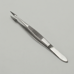 Pinces à éclats droites super fines BK Industries 11,5 cm, poignée moletée argentée, certifiées CE, instrument chirurgical dentaire de classe I 12 - Product Image 1