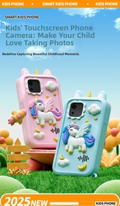 กล้องดิจิตอลเด็ก Jumon ของเล่นพกพา ชาร์จไฟได้ ถ่ายรูป เล่นเพลง MP3 หน้าจอ 2.36 นิ้ว CMOS พร้อมเกมส์ - Product Image 3