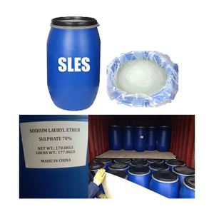 Sles 70 échantillon gratuit Lauryl Ether Sulfate Sodium Cas 68585-34-2 Haute pureté Sodium Lauryl Ether Sulfate Liquid Factory - Product Image 6