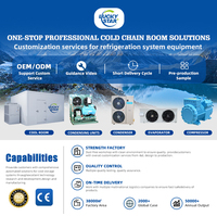 Evaporador de 8HP 10HP, Piezas de Intercambio de Calor, Sistema de Refrigeración por Aire para Descongelación, Evaporador para Almacenamiento Industrial de Productos Congelados