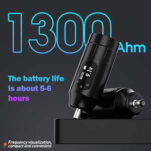 Gen 2 OLED Display RCA <b>Wireless</b> Tattoo Power Supply Battery <b>Adapter</b> for Rotary Machine PMU Accessories Studio Kit - Product Image 5
