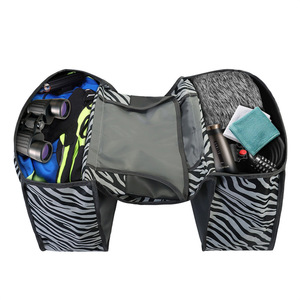 กระเป๋าใส่จักรยาน 1.5 ลิตร ลายม้าลาย อุปกรณ์จักรยานแบบพกพาสำหรับติดตั้งท้ายรถ - Product Image 3