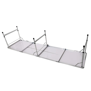 Mesas plegables para acampar de plástico blanco para exteriores China <span class=keywords><strong>240</strong></span> <span class=keywords><strong>cm</strong></span> - Product Image 3