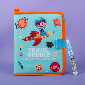 Libros de Dibujo que Cambian de Color con el Agua, Libros Mágicos Creativos con Pincel, Libros para Colorear Reutilizables para Niños al por Mayor - Product Image 6