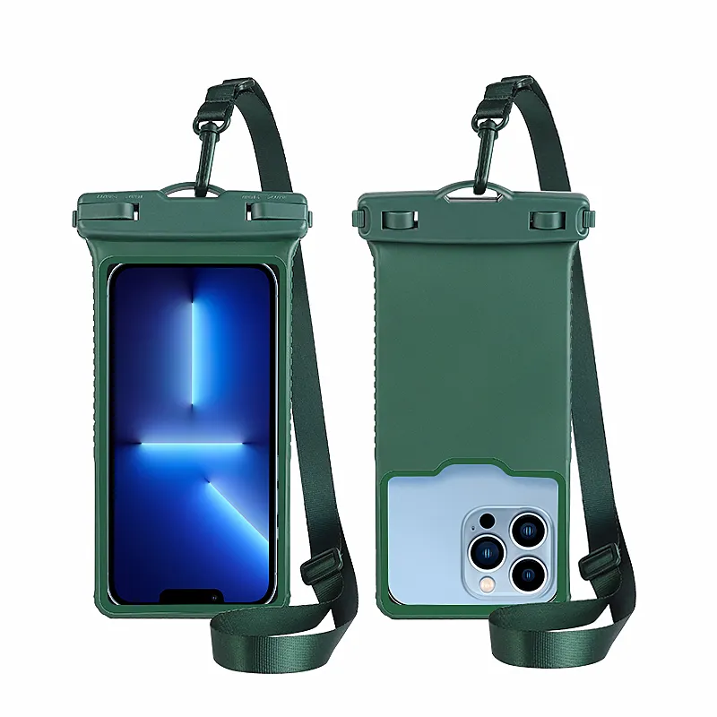 Чехол для мобильного телефона с сенсорным экраном IPX8, водонепроницаемая сумка для мобильного телефона