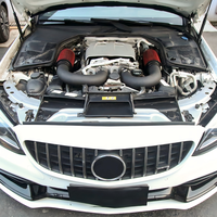 Système d'admission d'air froid haute performance V2 pour Mercedes-AMG W205 C205 A205 X253 C63 C63S GLC63 GLC63S 2015-2022 M177 4.0T V8