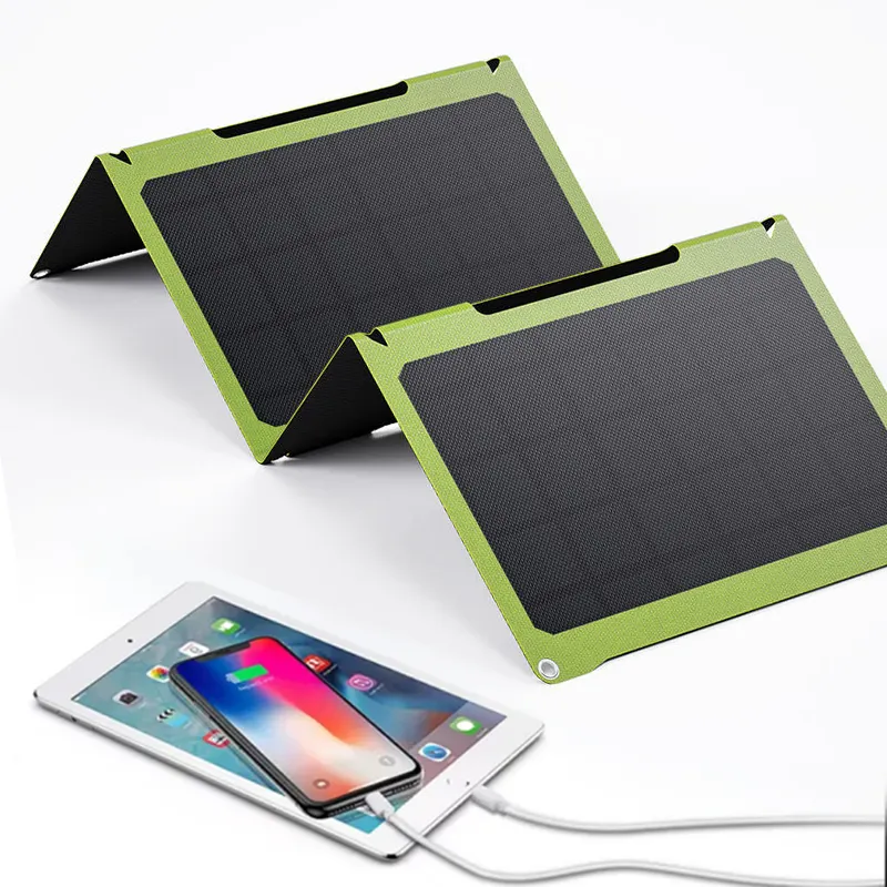 Solar 30W Small Folding Solar Panel Outdoor Camping Mobile Laptop Fast Charging Foldable Solar Charger Portable Solar Panel