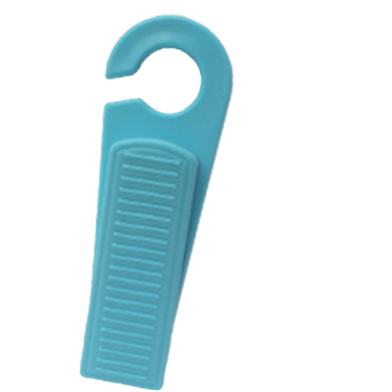 Экологически безопасная цветная резиновая дверная пробка, детская резиновая дверная пробка с крючком