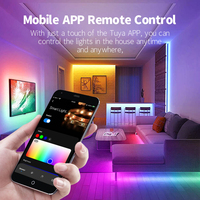RGB Smart LED Kit Musique Sync App Télécommande USB 5V Led Strip Lights pour Chambre TV PC Rétroéclairage Ambient