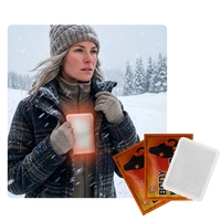 Patch chauffant jetable auto-chauffant longue durée pour le dos, la taille et le ventre – Soulagement du froid hivernal