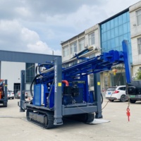 Machine de forage de puits d'eau d'occasion BDM-350m, tour de forage de 6,6 m pour une profondeur de forage de 350 m