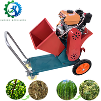 Coupe-paille portable Mini coupe-paille Machine de coupe-paille de moteur diesel