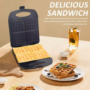 Nouvelle machine à gaufres multifonctionnelle antiadhésive pour la maison et la cuisine, idéale pour les gaufres et les hash browns. - Product Image 4