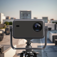 JUNUO Date L018 Native 1080P Home Cinéma Projecteur Smart Android 13 Sans Fil Téléphone Proyector Portable Extérieur Mini Projecteur