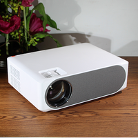 Projecteur vidéo LCD M19 Android Version 1080P Natif 1920*1080 FHD 4K pour films en plein air, projecteur portable WiFi pour la maison