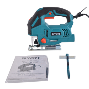 <span class=keywords><strong>Scie</strong></span> <span class=keywords><strong>sauteuse</strong></span> électrique professionnelle 850W, capacité de coupe 85mm, vitesse variable 3000 tr/min, pour la découpe du bois et du métal - Product Image 5