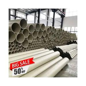 Top Quality elbow 12in Pph Hot Water Pipe Pn16 20-600mm plastic tubo tube pph Polypropylene Homopolymer (PP-H) pipes