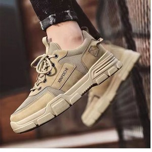 Chaussures de conseil noires à la mode pour hommes anti-dérapant chantier travail sport décontracté respirant printemps <span class=keywords><strong>Labo</strong></span> bottes de randonnée résistant à l'usure - Product Image 3