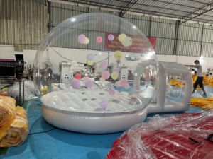 Maison gonflable commerciale de bulle pour l'enfant grand videur plein d'entrain de château de saut de cavalier de maison de rebond bon marché - Product Image 5