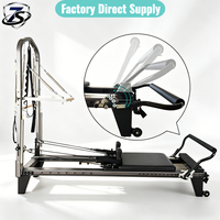 Reformer de Pilates con Torre, Marco de Aluminio Personalizado OEM ODM con Accesorios Completos, Logotipo, Color y Tamaño Personalizables para Distribuidores Globales
