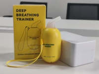 Entrenador de Músculos Respiratorios de Alta Frecuencia (EMST) con Mancuerna Pulmonar para Entrenamiento de Resistencia del Diafragma y Acondicionamiento Físico