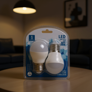 Ampoules LED G45 E27 9W 6400K Blanc Froid Pack de 2 - Product Image 3