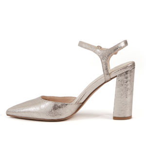 Chaussures pour femmes D'Orsay Sandale à talon fronde Sangle arrière Fermeture à boucle Bout pointu Talon épais - Product Image 5