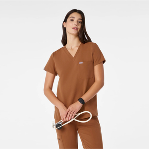 <span class=keywords><strong>Uniformes</strong></span> Médicos Personalizados al por Mayor para <span class=keywords><strong>Mujer</strong></span>, Blusa Médica Elástica <span class=keywords><strong>de</strong></span> Buena Calidad, <span class=keywords><strong>Uniformes</strong></span> <span class=keywords><strong>de</strong></span> Enfermería <span class=keywords><strong>de</strong></span> Tela Tejida Cómoda - Product Image 4