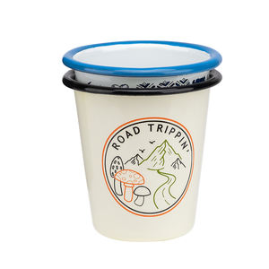 10oz 310ml émail personnalisé verres marbré marbré tourbillon granit extérieur émail bière café lait tasse <span class=keywords><strong>gobelet</strong></span> sans poignée - Product Image 6