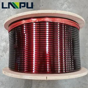 LP Industry With Professional Magnet Wire Factory Powerful Magnet Wire Aluminum Flat Wire 3.5mm