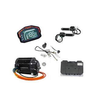 <span class=keywords><strong>QS</strong></span> <span class=keywords><strong>MOTOR</strong></span> <span class=keywords><strong>138</strong></span> 4000W <span class=keywords><strong>V3</strong></span> 7500W Max Moteur d'entraînement moyen 72V continu avec nouvel affichage et contrôleur ND72680 pour Kits de moto - Product Image 1