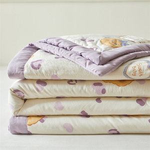 ผ้านวมบางสำหรับหอพักและนักเรียน, ผ้าห่มผ้าฝ้าย100% ซักได้สำหรับฤดูร้อน - Product Image 2