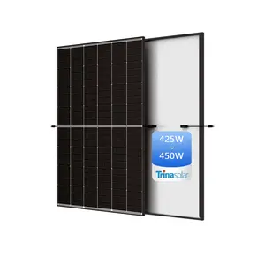 Trina Vertex S + TSM NEG9R.28 panel surya, 425W 430W 435W 440W 450W N tipe kaca ganda modul PV dengan Garansi 30 tahun