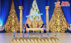 Último telón de fondo de Monet para decoración de boda Panel de fondo de flores de Metal para boda Panel de flor de hierro de alta calidad para boda - Product Image 3