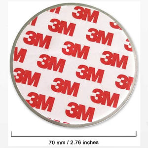 Support magnétique pour détecteur de fumée Kit de fixation magnétique pour détecteur de fumée avec aimant en néodyme D74.5mm Kit magnétique - Product Image 2