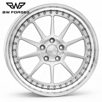 Velg Mobil Custom Deep Concave Monoblock/2-piece Forged 5x114.3 5x130 5x120 5x112 18 19 20 Inch untuk BMW AUDI Tesla