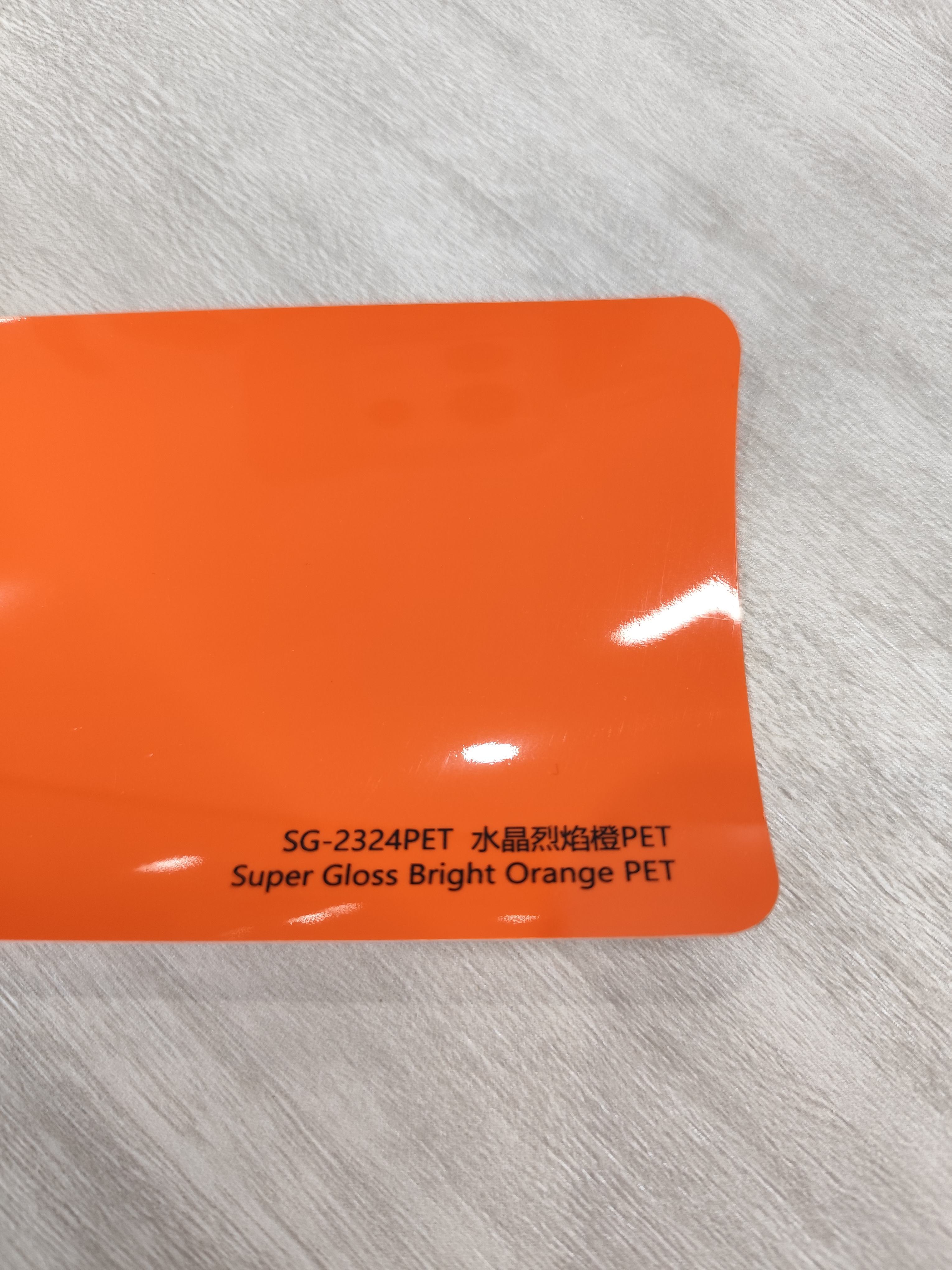 PET Super Gloss Bright Orange