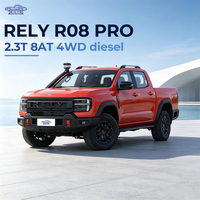 Camionnette tout-terrain Chery Rely R08 PRO 2.3T 8AT 4x4 essence/diesel 2026 à succès avec régulateur de vitesse adaptatif (ACC) pour conditions routières complexes