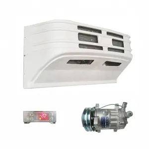 Monoblock truck refrigeration chiller system unit for middle size refrigerated truck