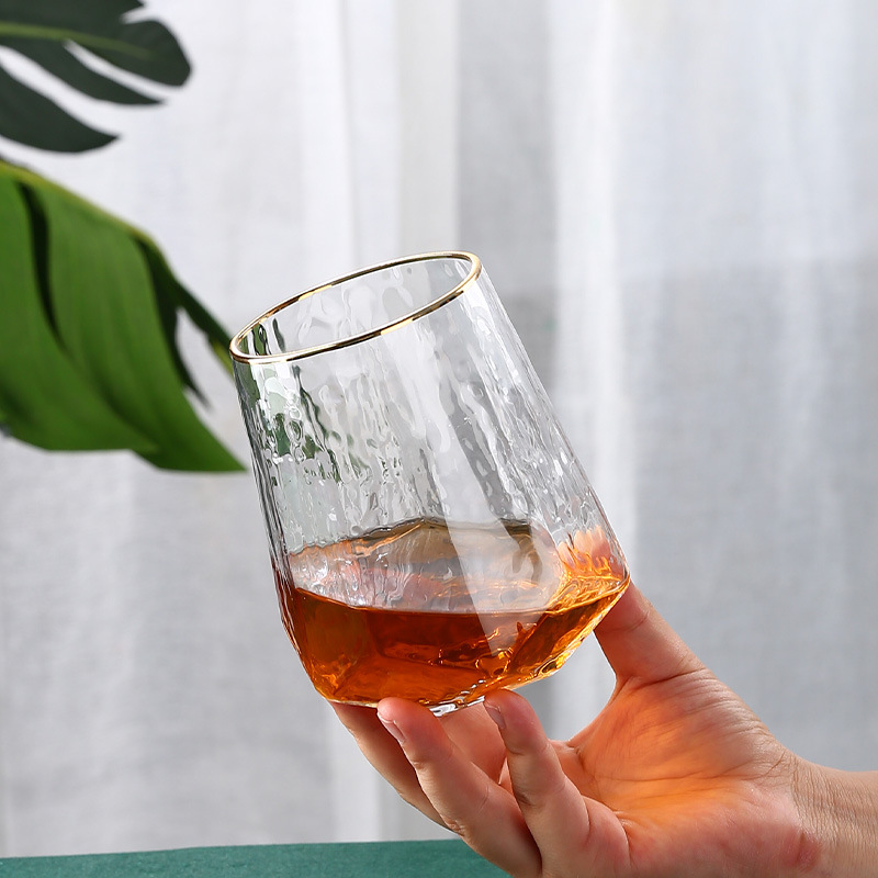 550ml Crystal glass whiskey wine cup household whiskey glass cup