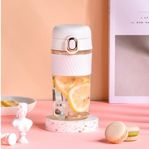 Vaso de Vidrio Portátil de 420 ml para el Verano, Botella de Gran Capacidad de Alta Calidad para Hombre y Mujer, Diseño Nuevo para Beber Directamente, Té - Product Image 3