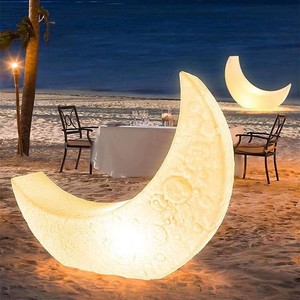 Sedia a dondolo con Patio esterno a forma di <span class=keywords><strong>luna</strong></span> <span class=keywords><strong>crescente</strong></span> IP65 classificato per parco giardino e mobili decorativi natalizi - Product Image 2